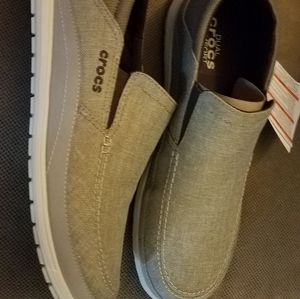 Men's Crocs. Khaki/stucco